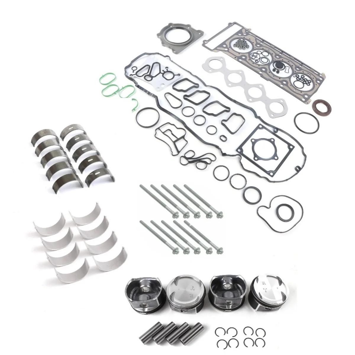 M271 Engine Overhaul Rebuild Kit For Mercedes-Benz C180K C200K CGI C230 E200K W204 W203 CL203 A209 W211 2710302217 2710300024