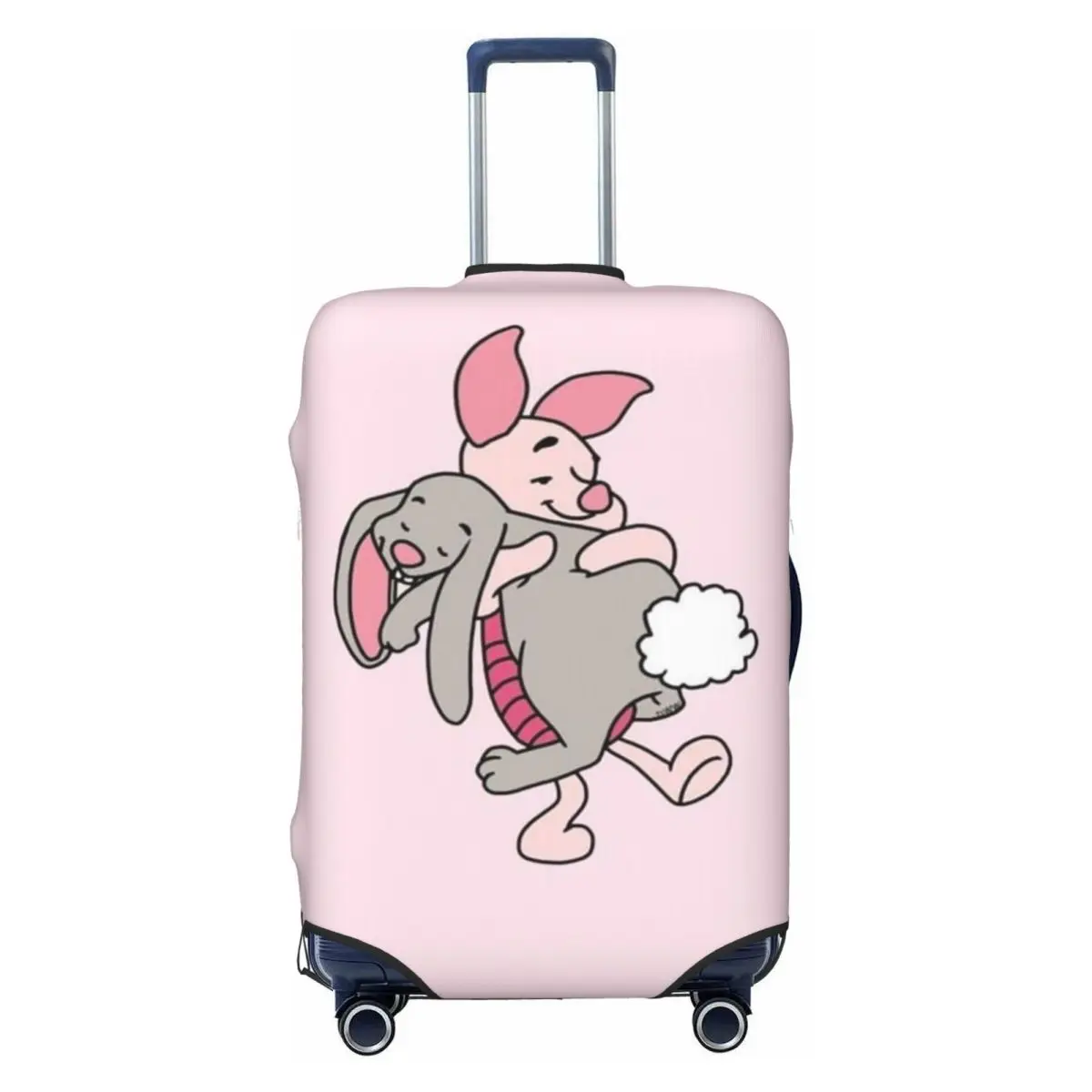 

Custom P-Piglets Anime Big Movie Luggage Cover Elastic Travel Suitcase Protective Covers Fits 18-32 Inch