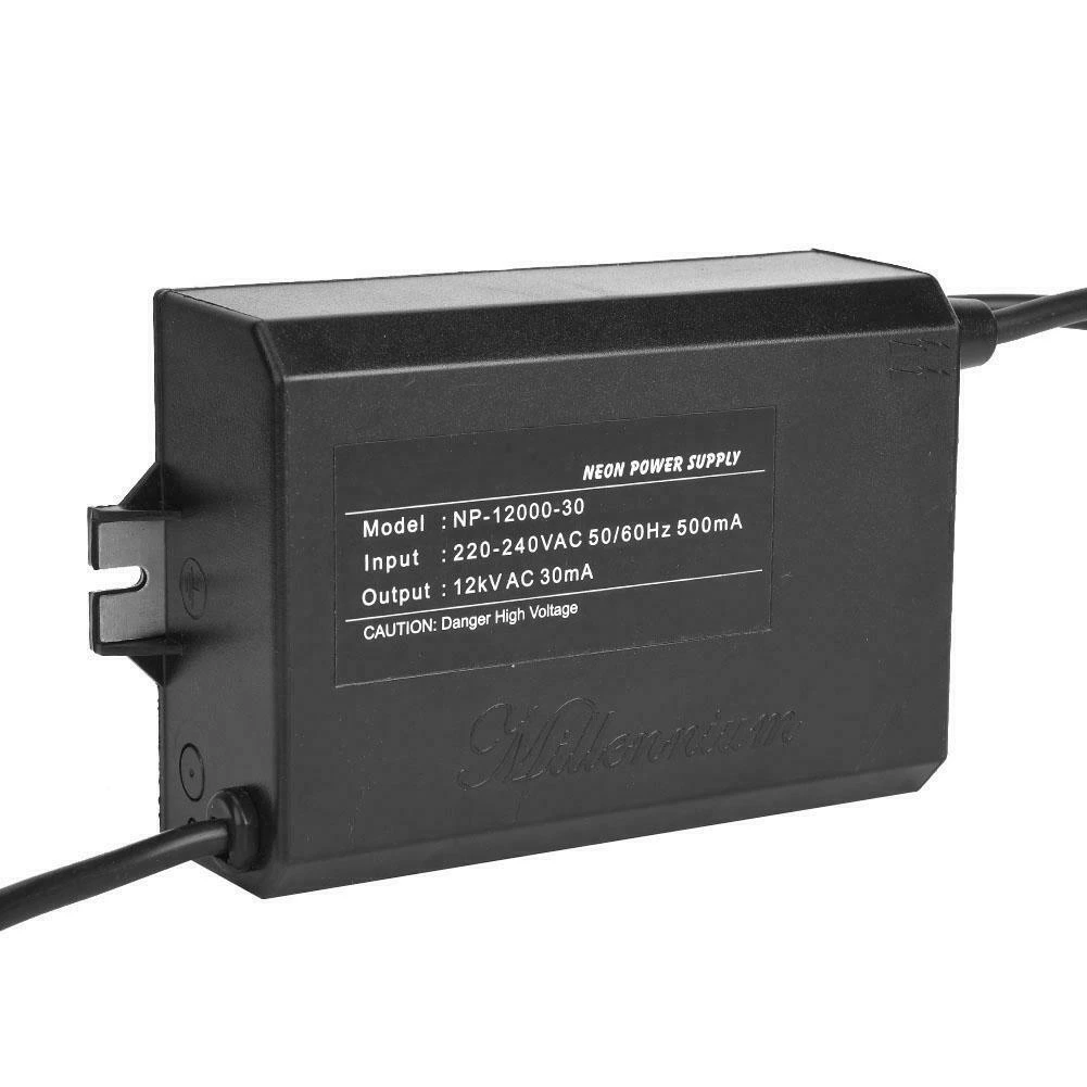 1 قطعة ضوء النيون تسجيل محول إلكتروني التيار الكهربائي P-12000-30 12KV 30MA