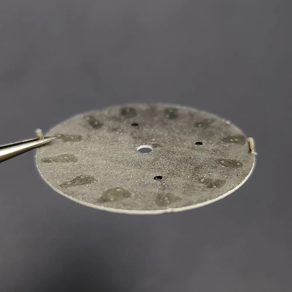 ل VK63 29 مللي متر الباندا الهاتفي ل VK 63 حركة الكوارتز مضيئة ساعة ملحق أجزاء أنيق ساعة رجالي مؤشر الاتصال 6-الأيدي