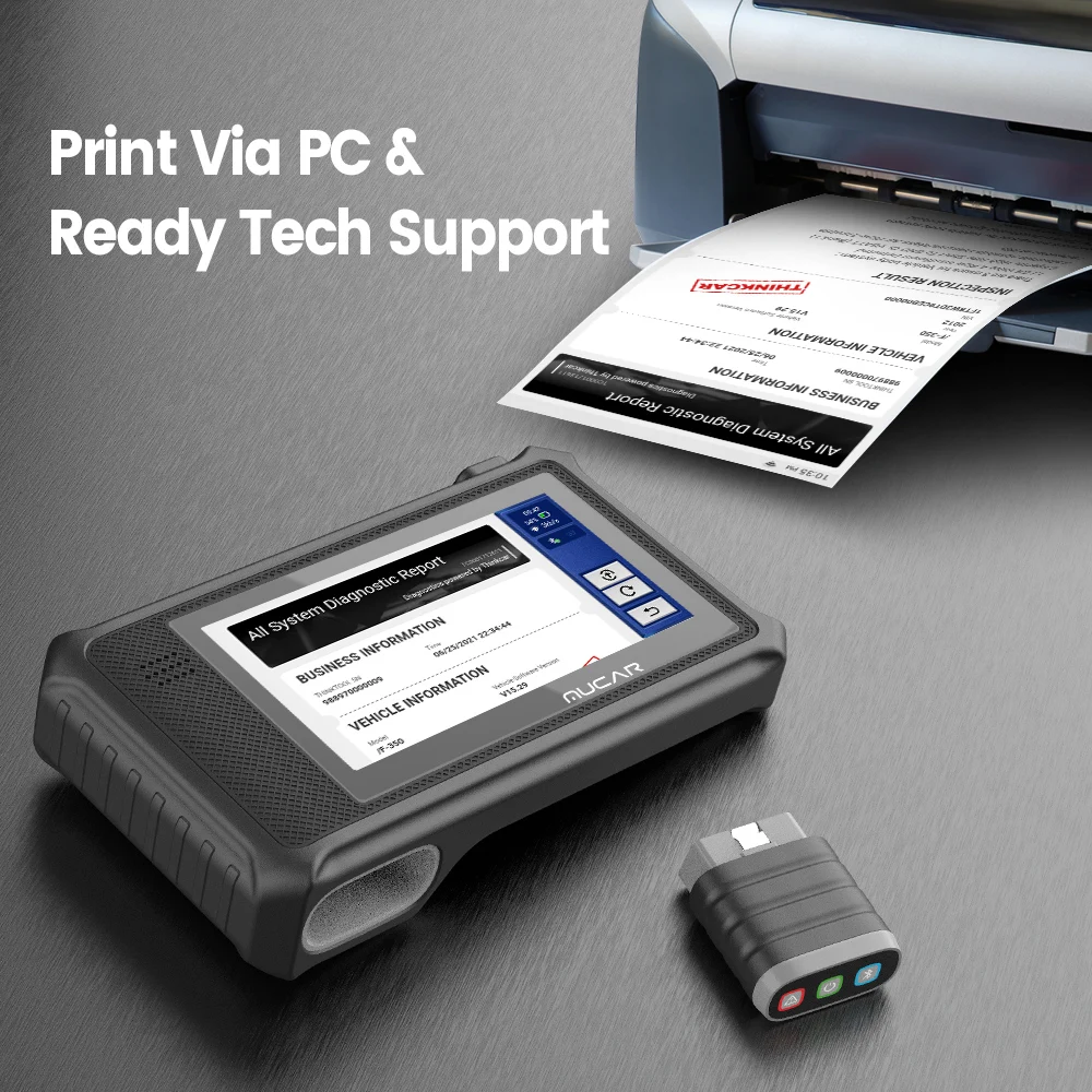 Lifetime Free Update MUCAR VO6 OBD2 Scanner All Systems Diagnostic 28 Reset Auto VIN EPB/BMS/SAS/ABS Sevice for All Cars