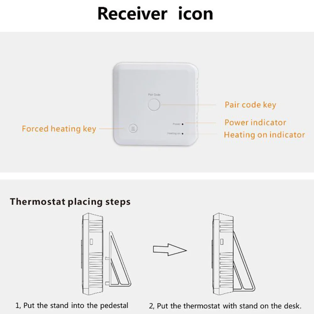 

Управление через приложение, умный термостат, совместимый с токовой нагрузкой 3A/3A, голосовое управление, настенные котлы, детский замок