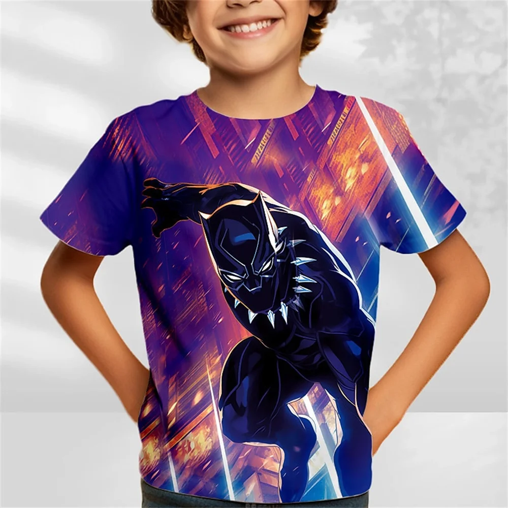 2024 Kinder Jungen Mädchen lässig T-Shirts 3d gedruckt Cartoon lustige T-Shirt Kinder Geburtstags geschenk T-Shirts Baby kleidung Sommer