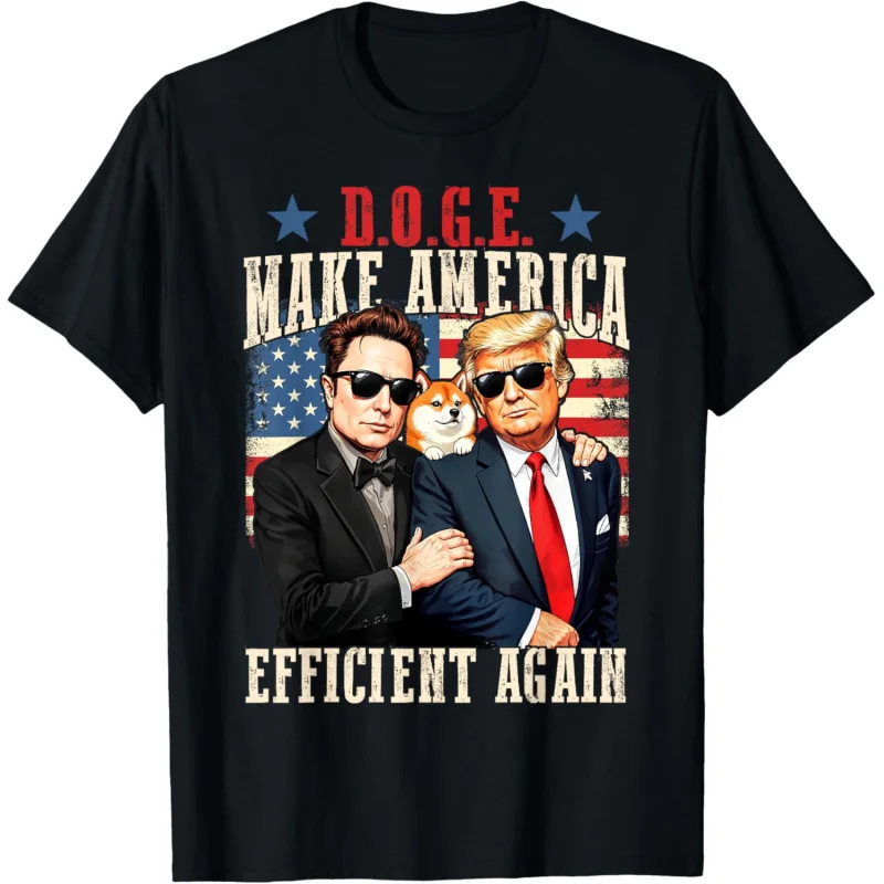 DOGE D.O.G.E. Make America Efficient Again Trump 2024 T-Shirt