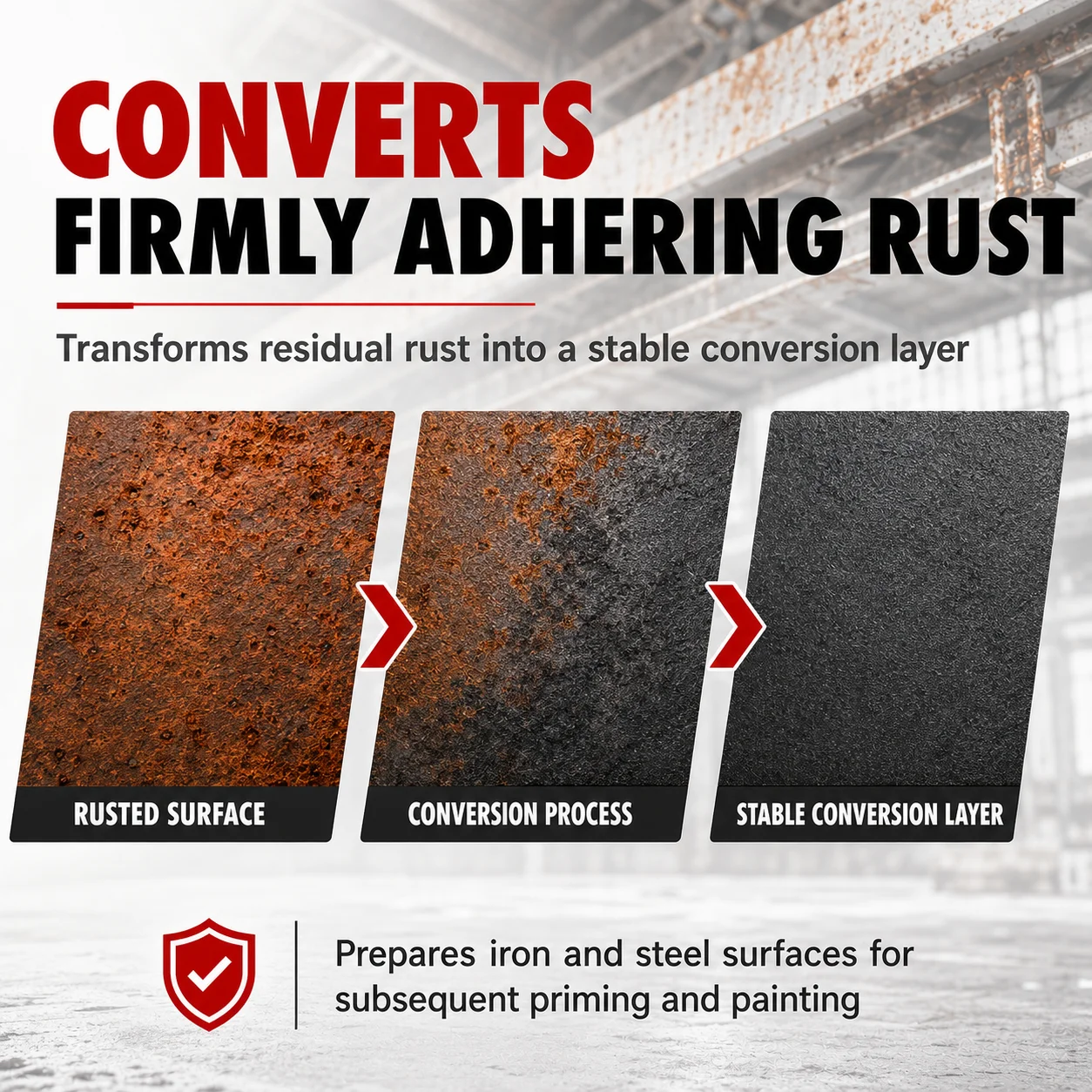 Original WURTH 0893110 Rust Converter Professional Metal Surface Treatment for Automotive Chassis Steel Repair 1L