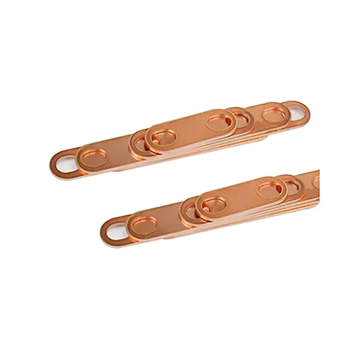 T2 Pure Copper Lithium Battery Connection Plate Motor Overcurrent Brass Flange Anti-static Jumper Copper Plate