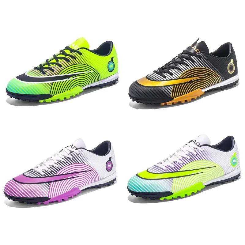Męskie buty piłkarskie Młodzieżowe korki piłkarskie Turf Niskie buty TF Sport Training Running Sneaker Outdoor/Indoor