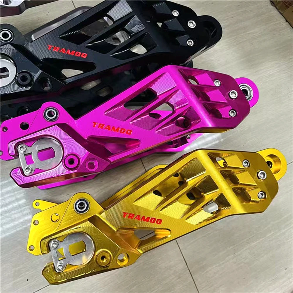 Motorcycle Swing Arm 3D CNC Aluminum Alloy Hollow Out Rear Flat Fork For Niu N1S/NGT/NQI/UQI/U1C/U+B Electric Scooter Modify