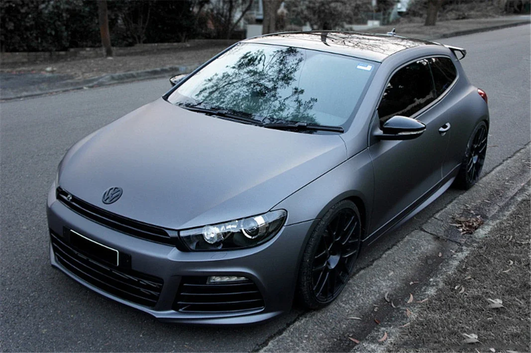 

Premium Graphite Matte Gray Vinyl Car Wrap Film Foil Bubble Free For Vehicle Wrapping Size:1.52*18M/Roll