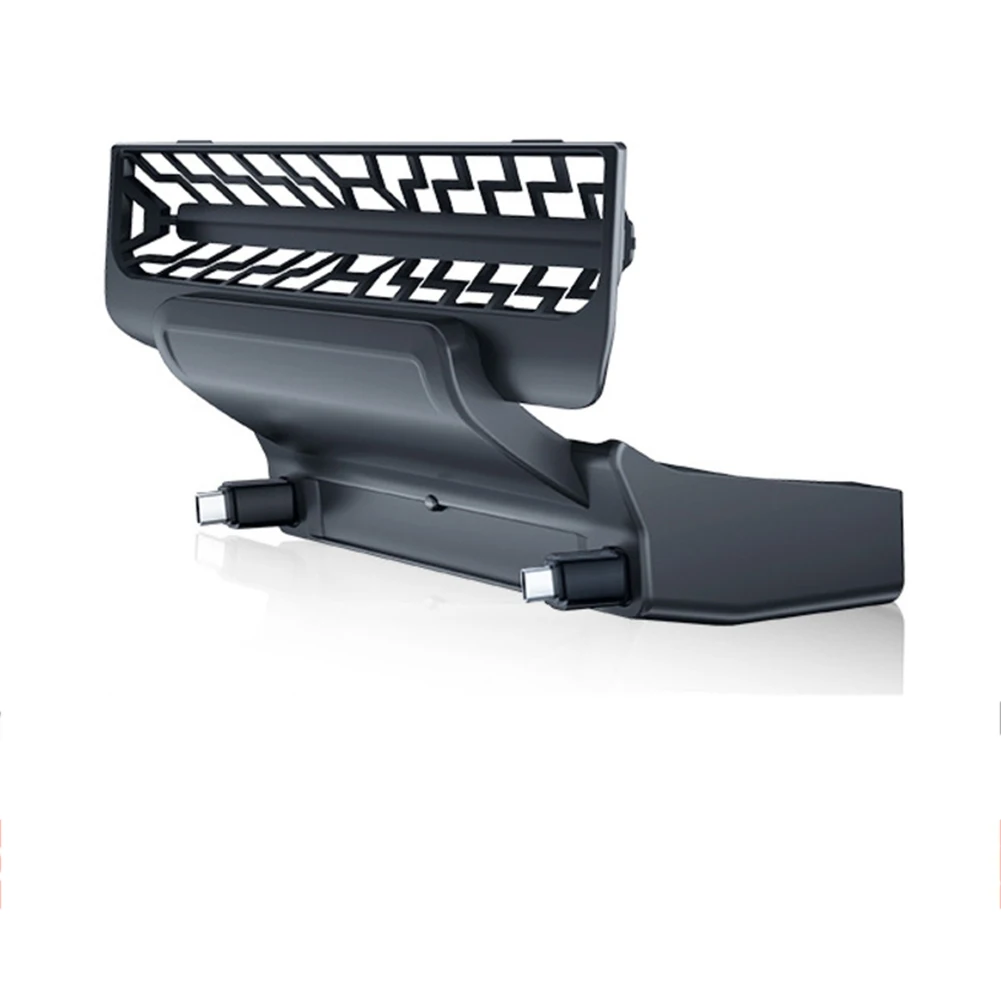

USB Hub Docking Station for Tesla Model Y Juniper Rear Vent Air Outlet with Dual Ports and Retractable Cable System