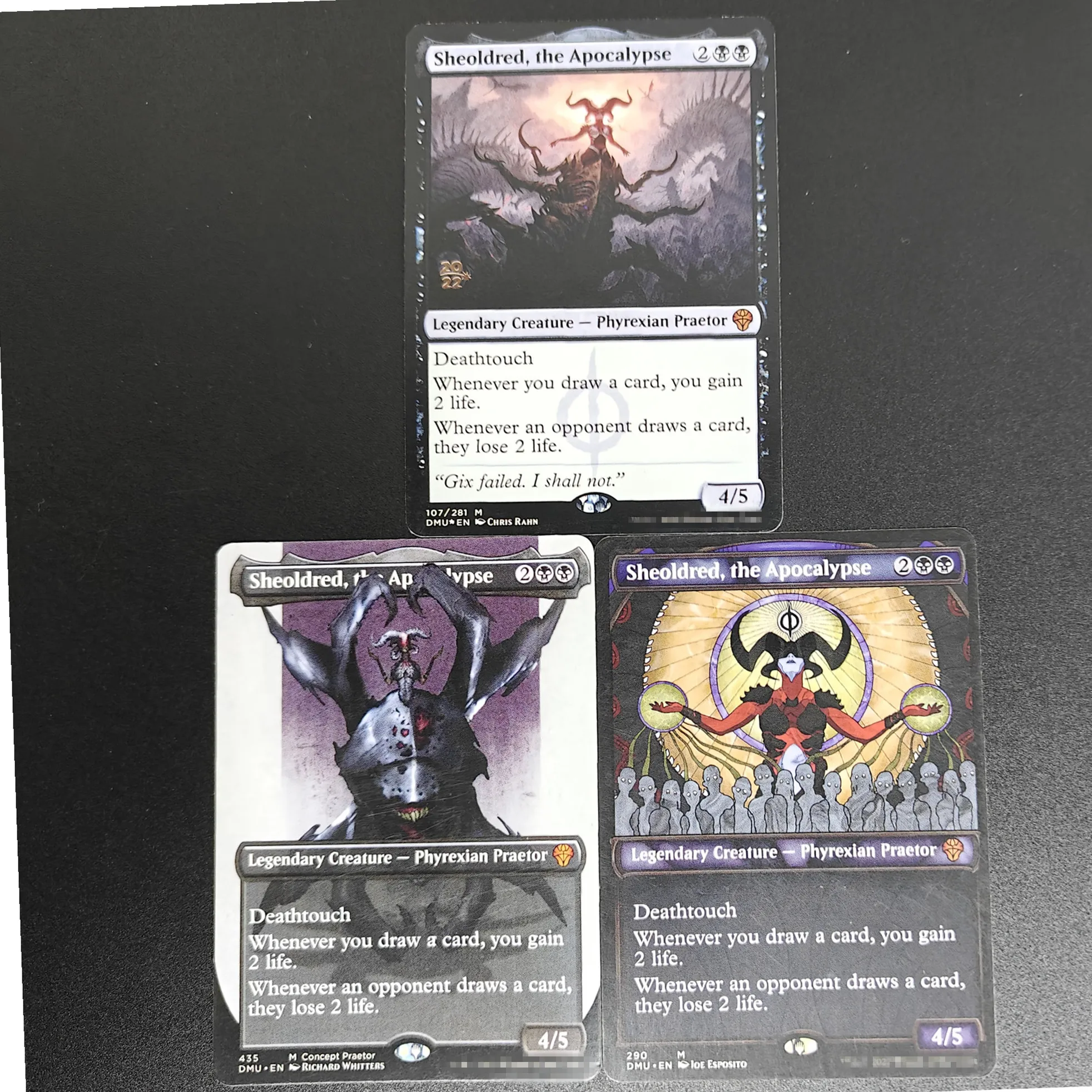 

Карты Dmu Clb Holo5 01 Tcg Proxy Magical Sheolded, The Apocalypse Ancient Copper Dragon Jeska's Will Battle Angels Gather