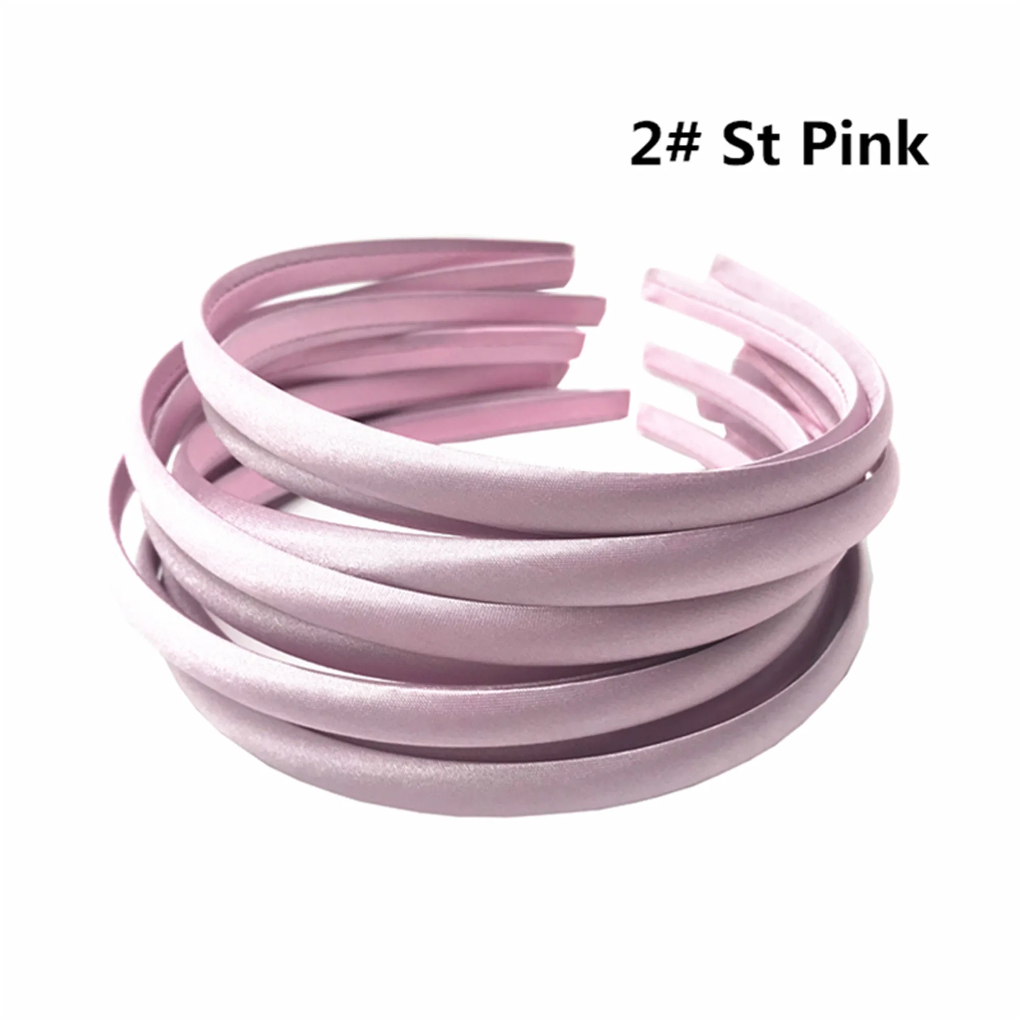 10 Stück/30 Stück mit Stoff überzogenes Haarband, 1 cm, Bonbonfarben, Harz-Stirnband, Mädchen-Haarband für DIY-Kopfbedeckungen, Boutique-Geschenke – Detail 7