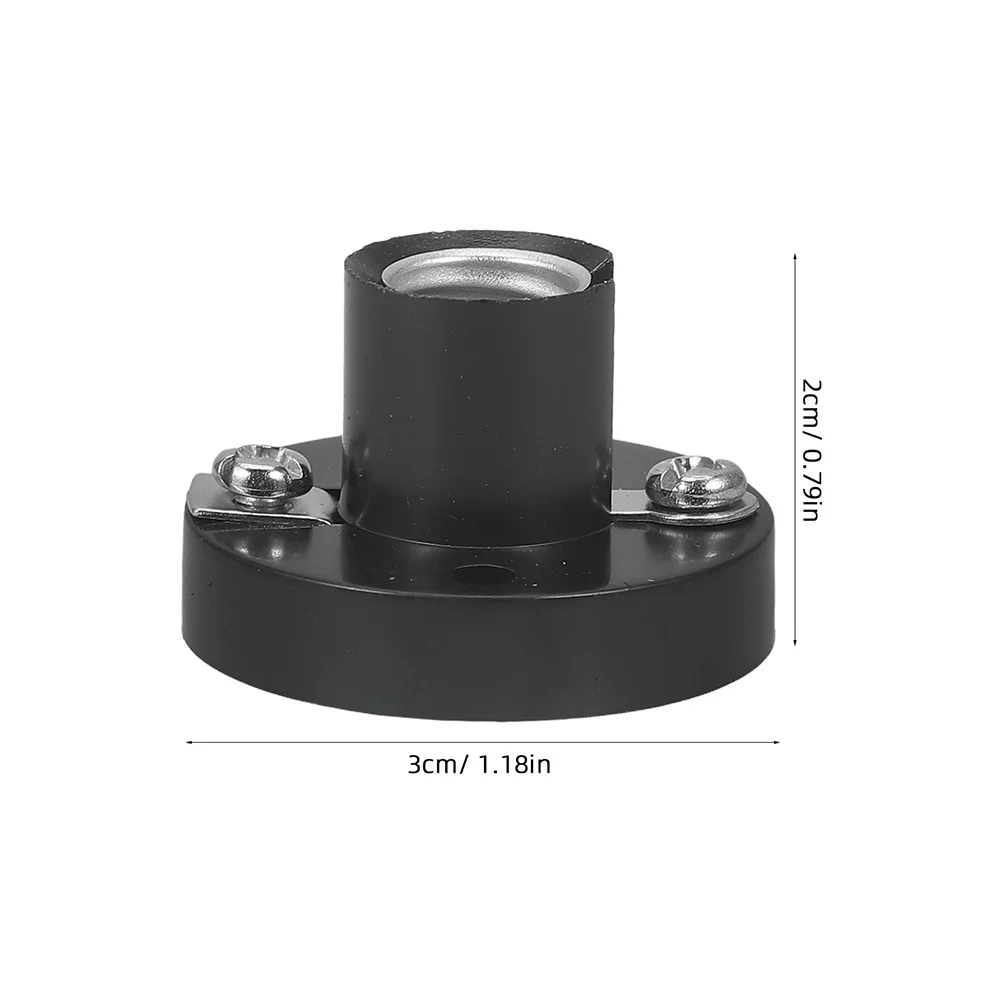 12Pcs Lamp Bulb Socket Holder Small Screw Base for School Science Project Research Institution Lighting Fixture Extension