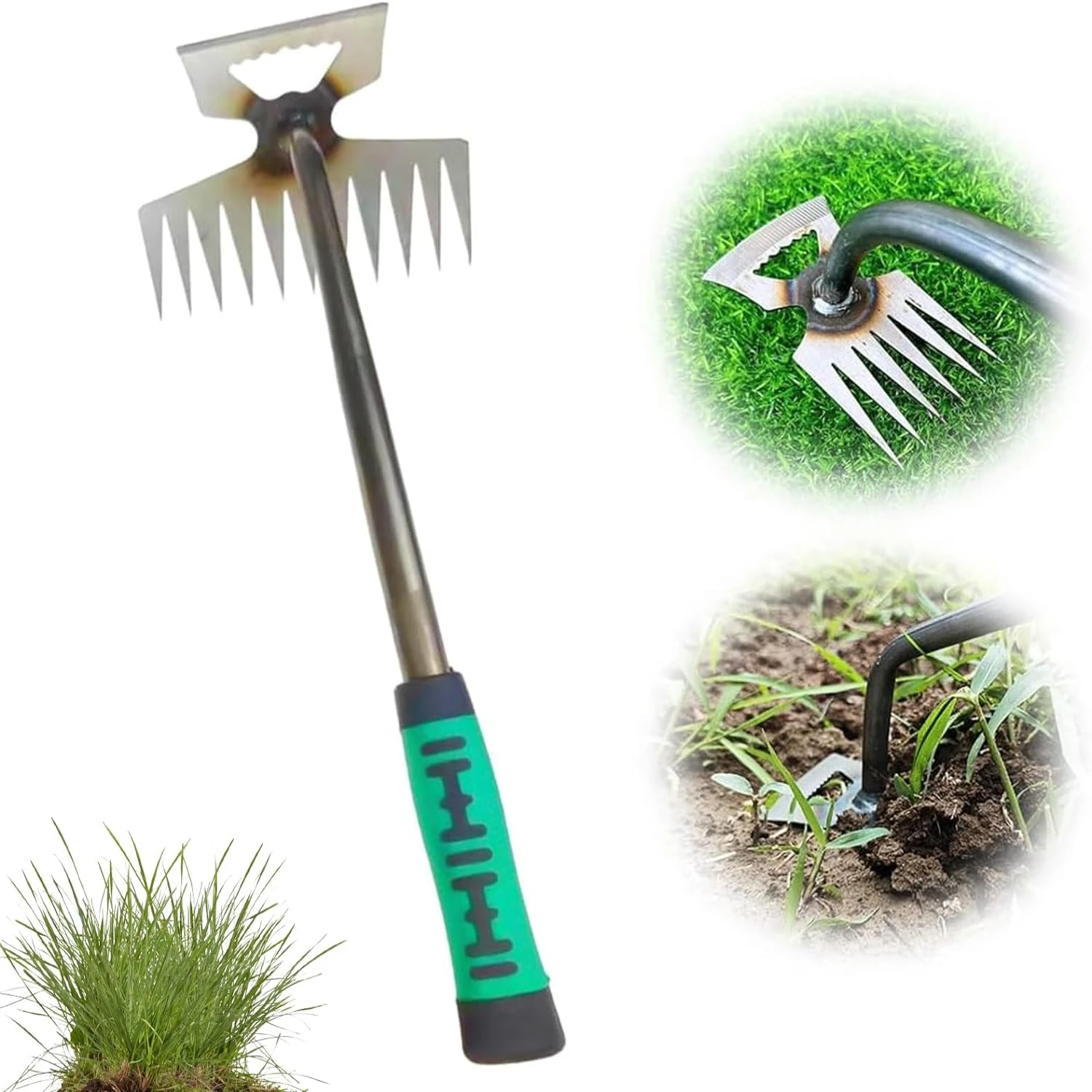 

High-Quality Efficient Essential Hand Weeder for Serious Gardeners - Precise Tool for Home Gardening and Landscaping. Expert Lar