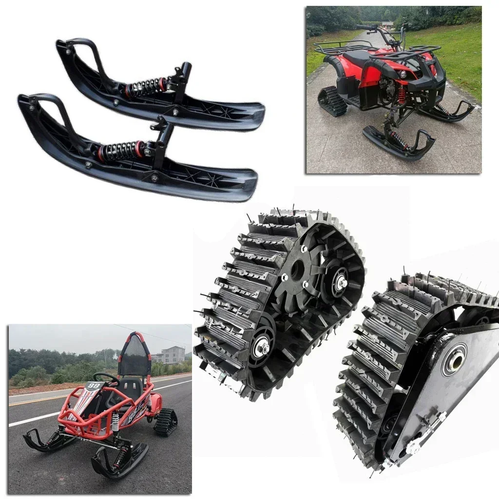 

23T ATV Quad снежная гусеница с санами для картинга UTV багги песок снегоход в сборе колесо шины запасные части