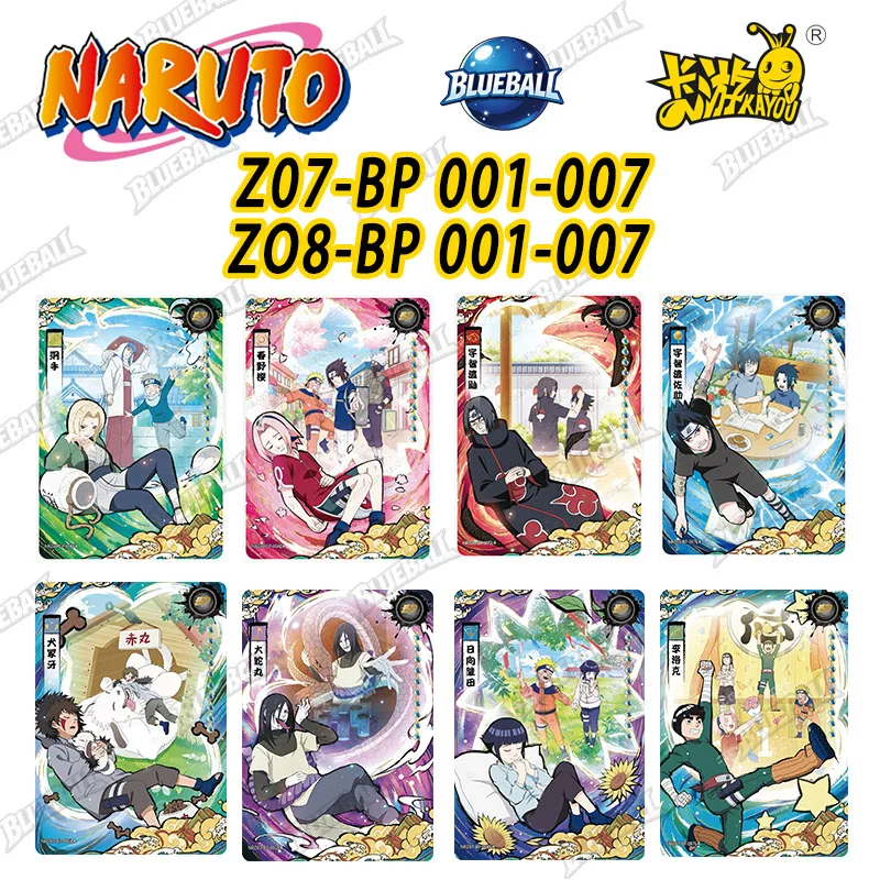 

Genuine Naruto Kayou BP Series 01~07 Garra Sasuke Naruto Kakashi Sakura T4W7 T4W8 Anime Collection Card Game Rare Kid Toy Gift