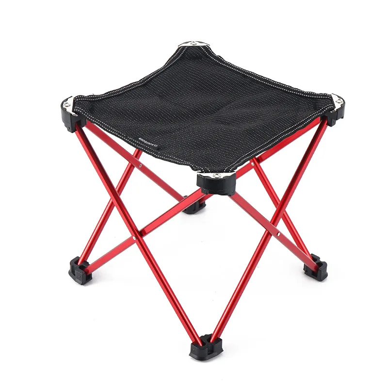 Outdoor Ultra-light Folding Bench Hiking Camping Portable Queue Small Bench Elderly Train Stool