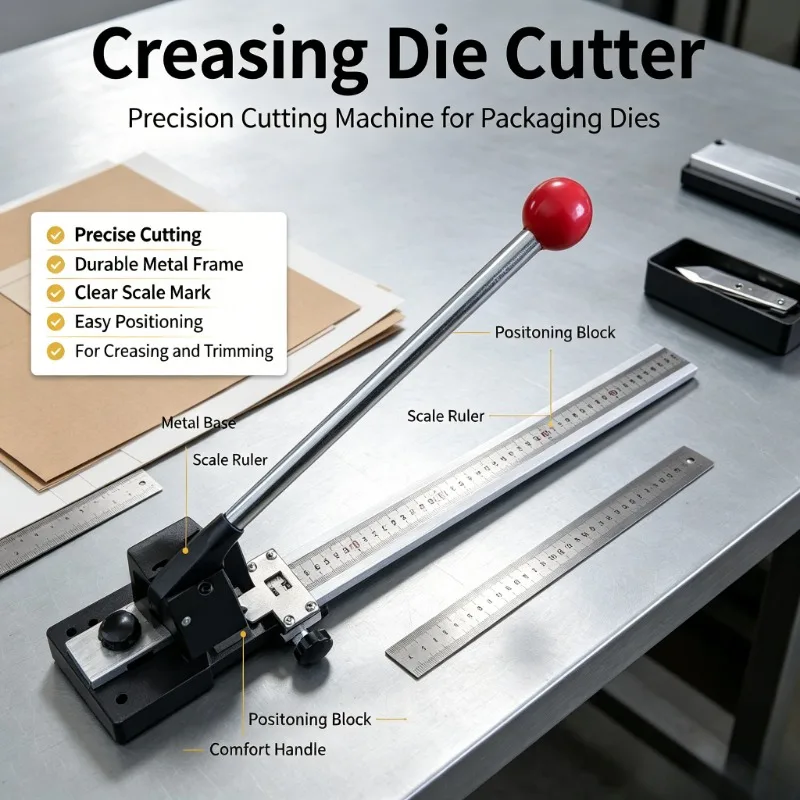 Creasing Strip Cutting Machine Creasing Die Angle Cutter Packaging Creasing Line Trimming Equipment For Printing Factory