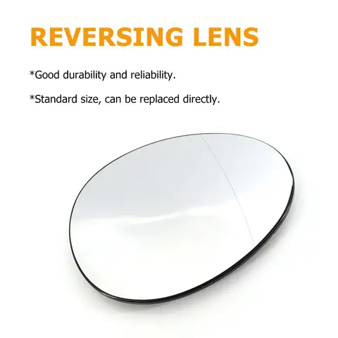 For MK2 Mini R60 S/JCW/Countryman R55 R56 R57 R58 R59 R60 R61 2007-2014 Left Right Side Wing Mirror Glass Heated Rearview Mirror 6 best sales mini cooper mirror - №1