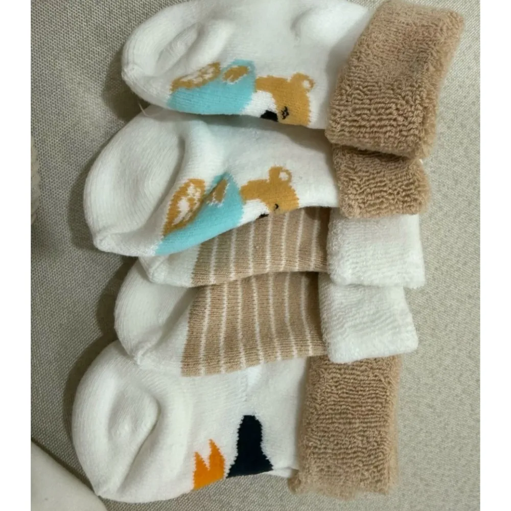 CHILDREN'S SOCKS WINTER WARM LONG SOCK New SOCKS BABY SHOES AND SOCKS 0-6 MONTHS OLD BABY SOCKS BABY WINTER thickened sokken