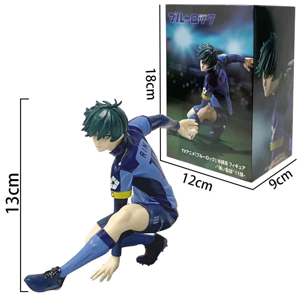13 CENTIMETRI Anime Figura BLOCCO BLU Nagi Seishiro Rin Itoshi Action Figures Collezione Modello Figurine Bambola Ornamento Giocattolo Per Bambini Regalo
