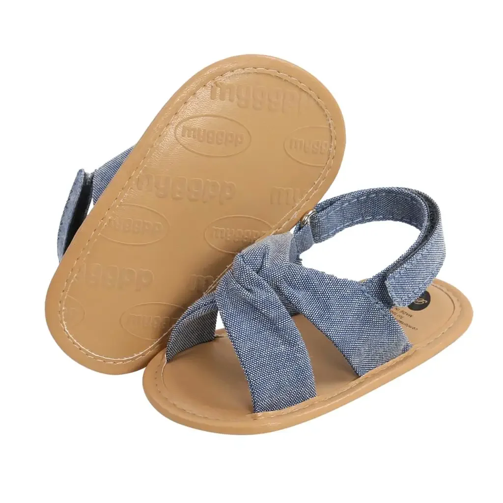 0-18M Newborn Baby Girls Summer Shoes Sandals First Walkers Newborn Shoes Casual Soft Sole Sandals Toddler Shoes