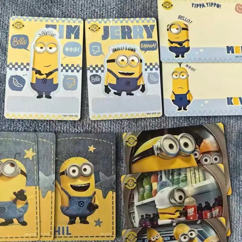 Collezione ufficiale originale Kayou'S Little Yellow People'S Ba Nana Cute Master Pack Confezione di carte periferiche Regalo di Natale in stock