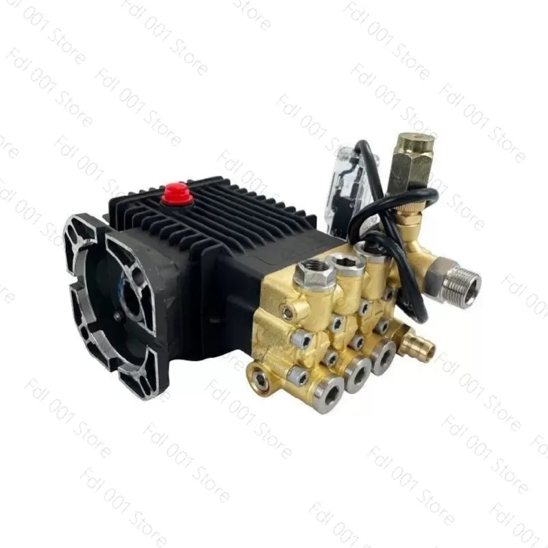Pressure Washer Pump 1408 Pure Copper Cylinder 220V Plunger Pump Head Auto Start Stop Car Wash