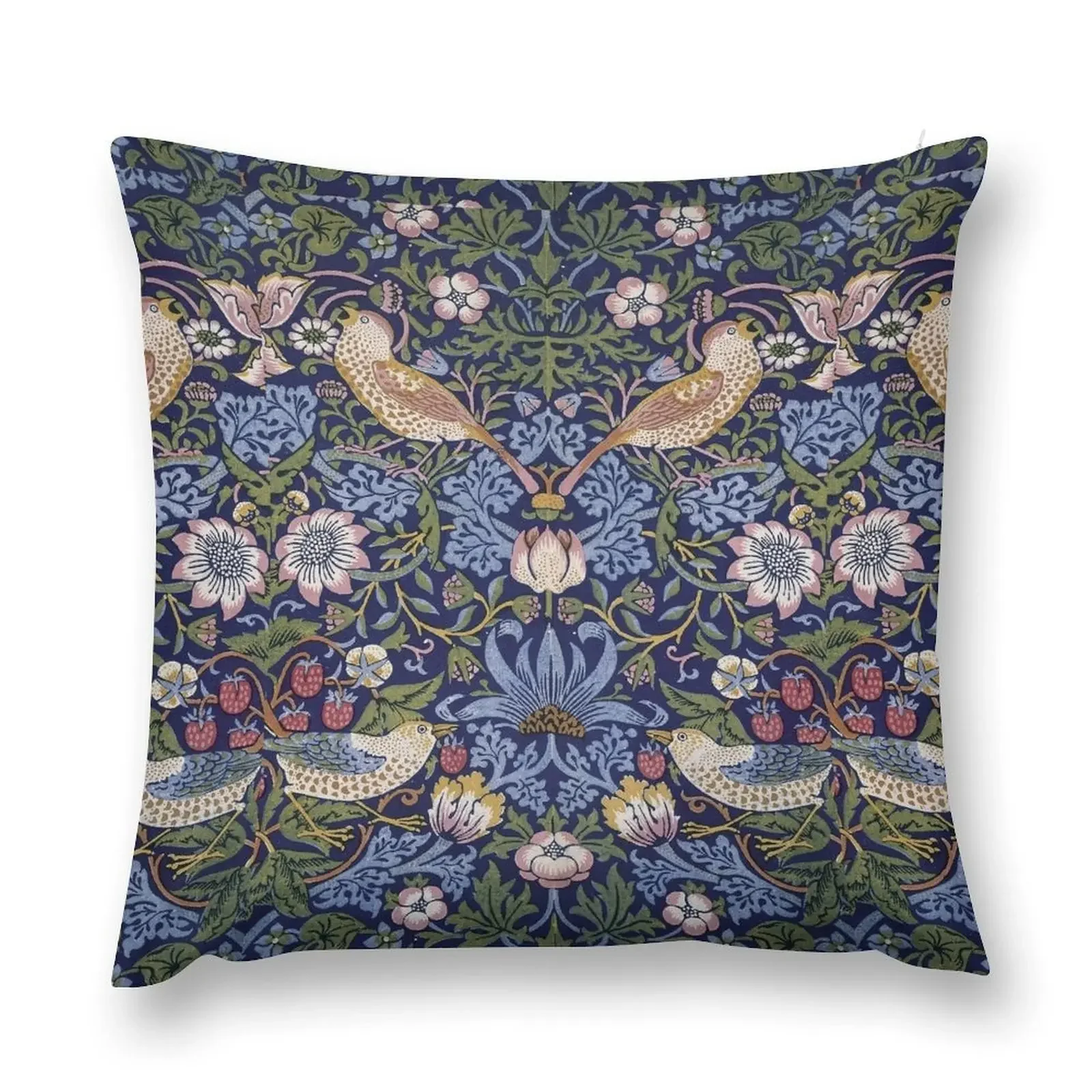 

William Morris Strawberry Thief Design 1883 Throw Pillow Christmas Throw Pillows Covers Pillow Cover Sofa Cushions Covers pillow