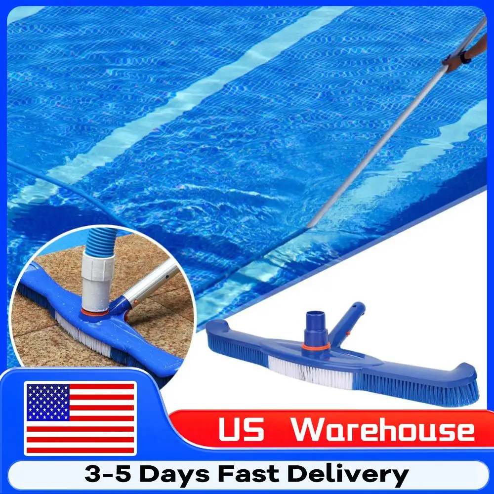 

Pool Vacuum Cleaner Head with Swirl Adapter Swimming Pool Cleaner Tool Pool Suction Cleaner for Home School Pool