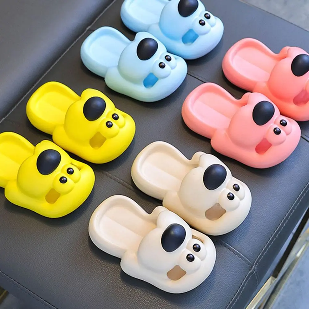 Lightweight Non-Slip Children's Slippers Soft Bottom Baotou Simple Slippers EVA Thick Sole Pillow Slides Bathroom