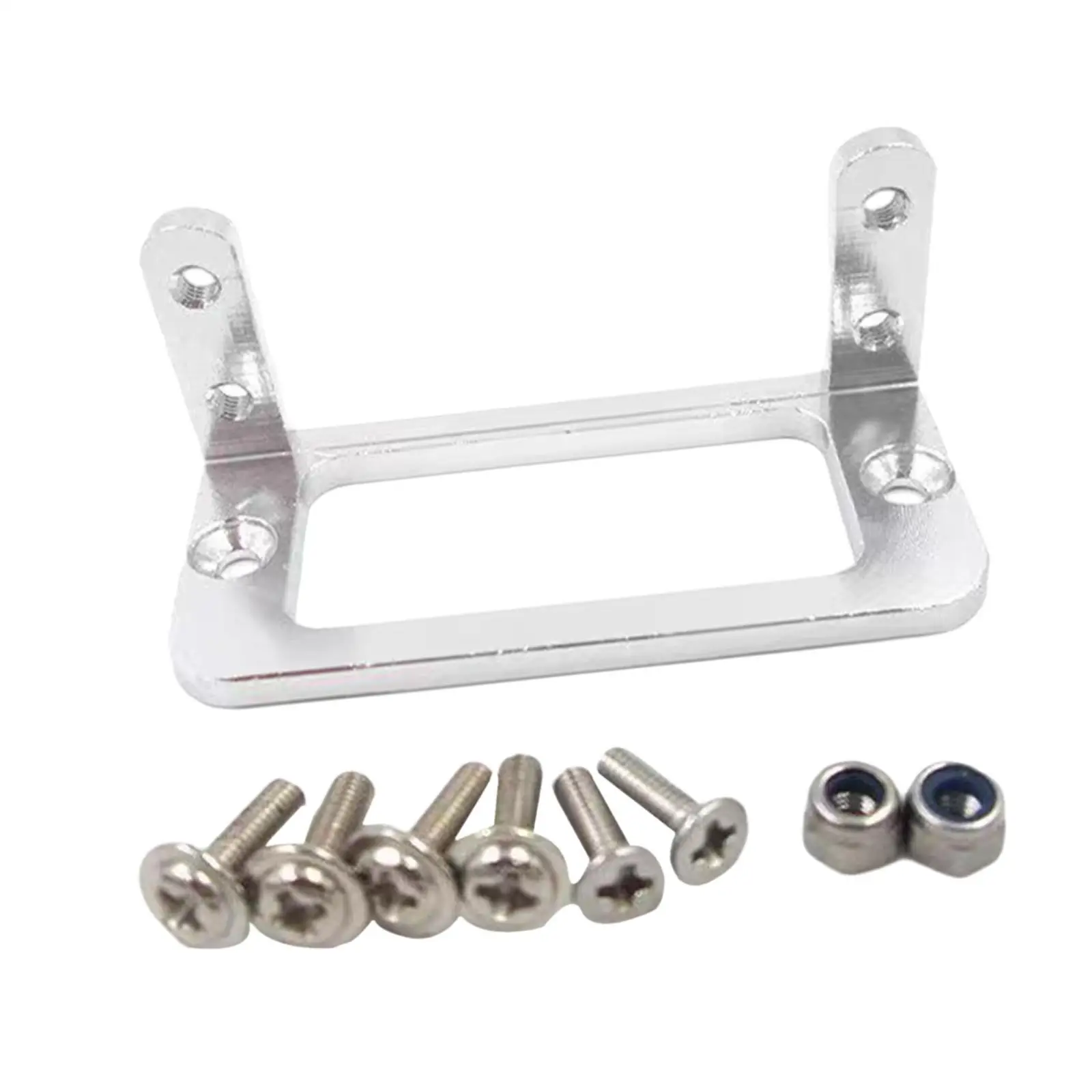 Steering Servo Mount with Screws DIY Accessory Replace Part Reliable Sturdy Steering Base Servo Bracket for S3003 RC Ship Model