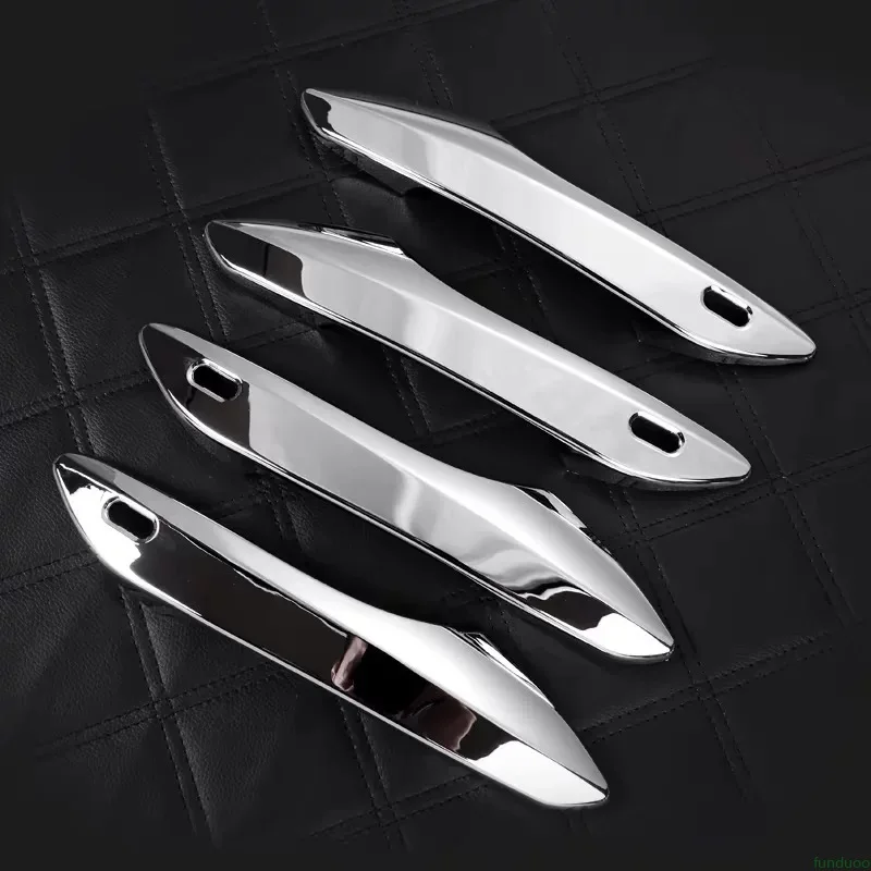 Chrome Car Door Handle Cover Stickers Styling Accessories For Lexus RX NX RX350 RX450h RX200t NX200t NX300 NX300h 2016-2021 view 6