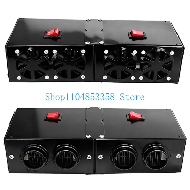 

652F Universal Car Heater 12/24V Rapid Temperature Rise Defogging Fan Defrost Defogger Heater With ABS Housing