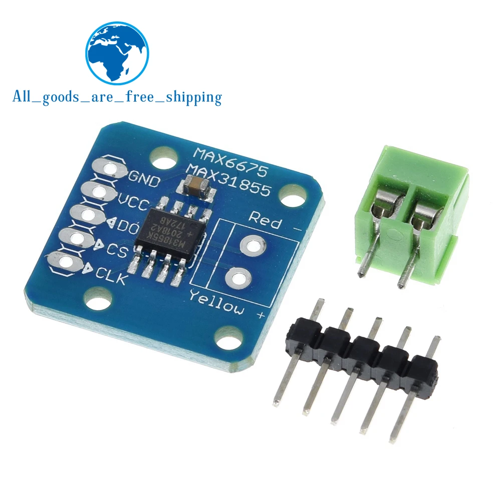 1PCS MAX31855 K Type Thermocouple Breakout Board Temperature Measurement Module For Arduino