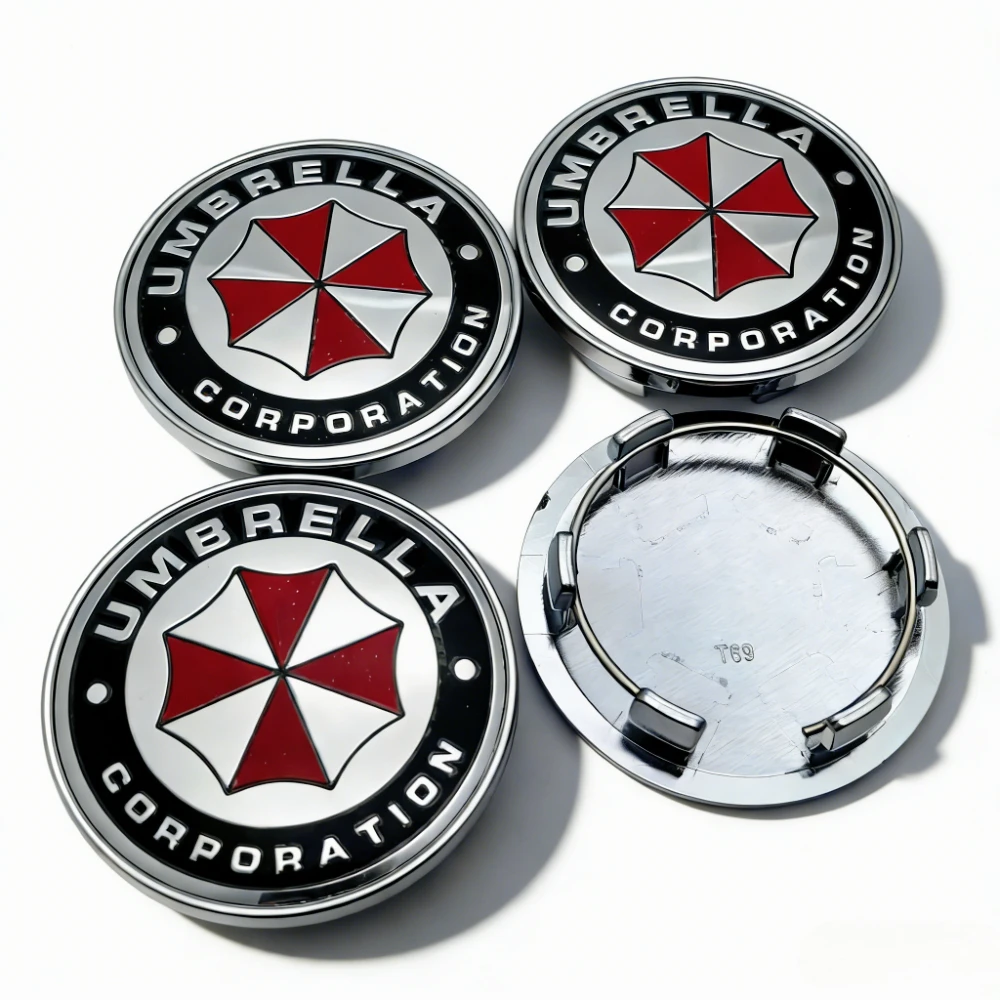 4x 69mm Umbrella Felgendeckel Nabendeckel Radkappen