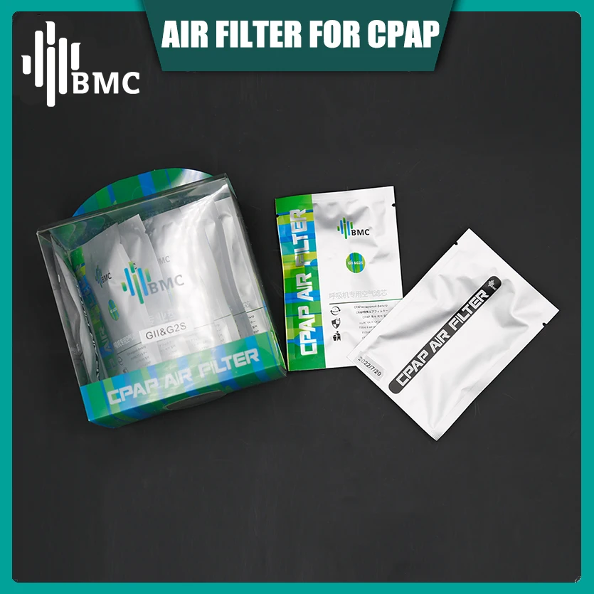 BMC GII G2SCPAP filters Super Deal BMC Air Filter For CPAP/AutoCPAP/BiPAP Machine or Anhydrous Humidifying Mask  Cotton