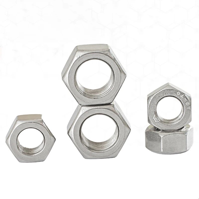 1 Stück m22 m24 Links gewinde Sechs kant mutter Edelstahl Rückwärts gewinde Sechs kant mutter