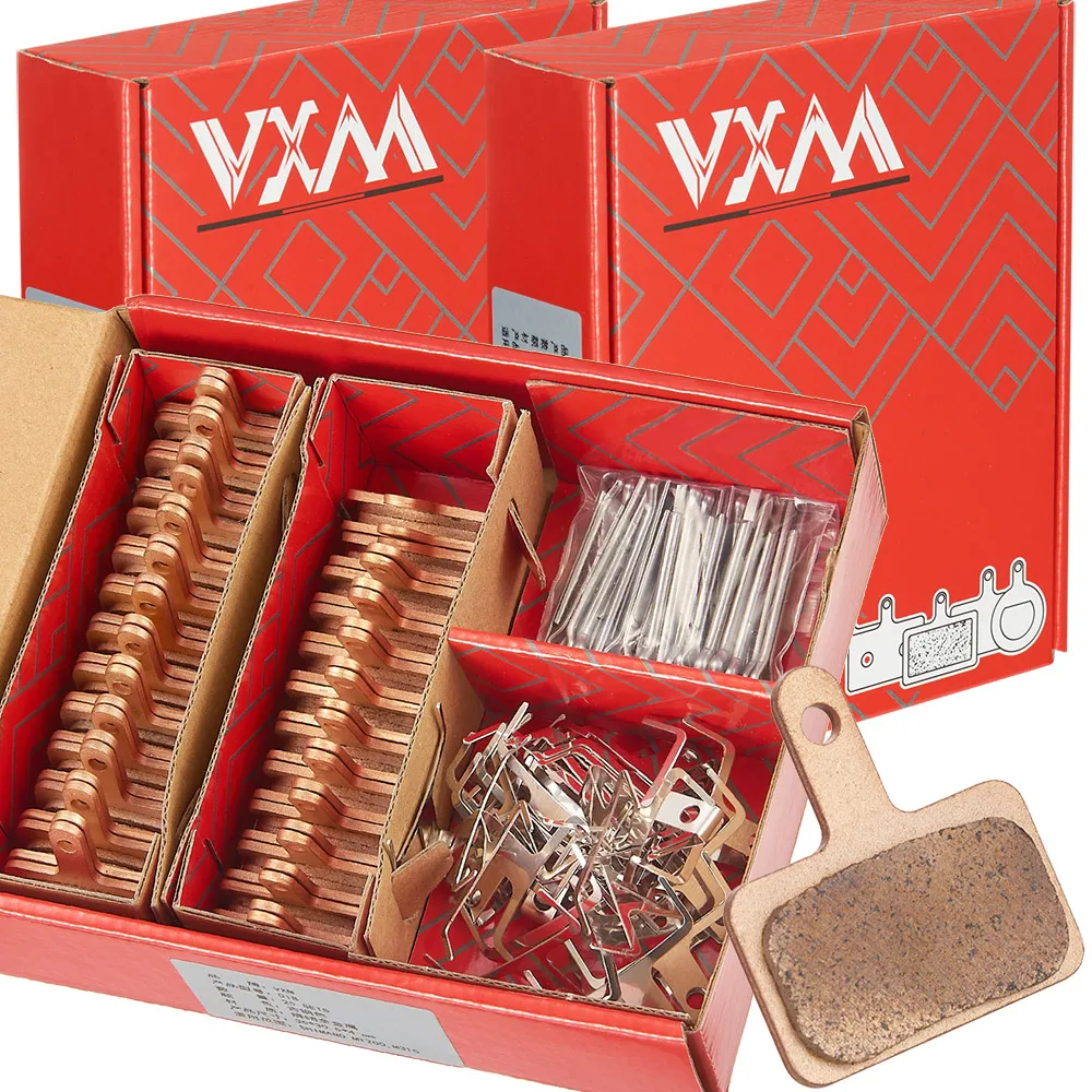 AliExpress VXM 25Pairs Of Boxed Bike Disc Brake Pads Metal Sintering Hydraulic Brake Pads Wear-Resistant MTB Bicycle Disc Brake Accessories