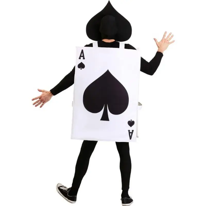 ex-loween-cosplay-costume-poker-card-onesie-par-performance-outfit-set-women's-sle-men's-sle-unique-role-play-suit
