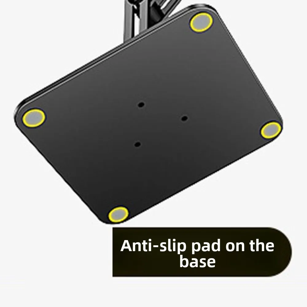 

Вращающаяся складная подставка для планшета, регулируемый металлический каркас, складной держатель для планшета, многоугольный противоскользящий кронштейн для планшета и телефона