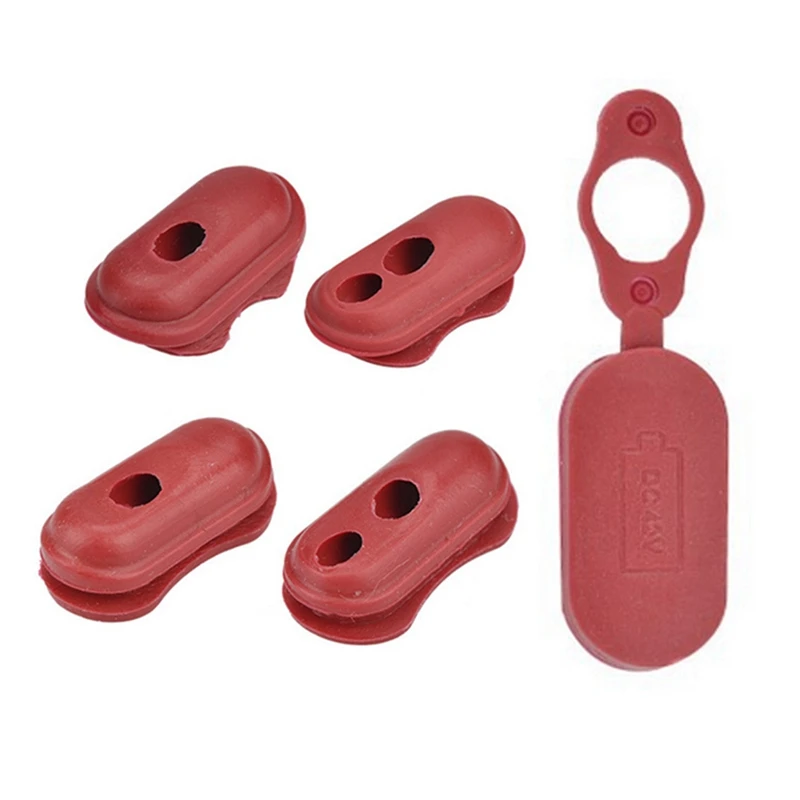 Dustproof Silicone Cap Protection Charging Port Cover Electric Scooter Waterproof Plug Accessories For Xiaomi M365