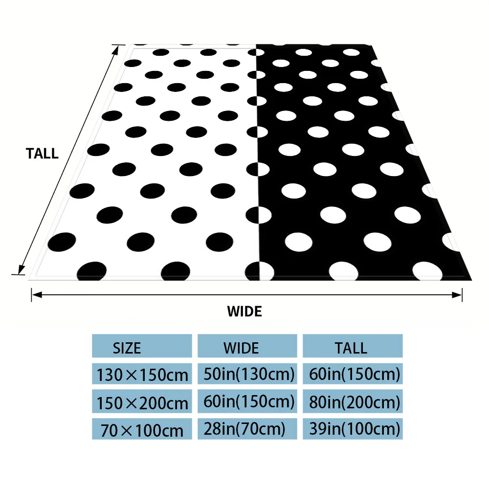 Split Polka Dots Winter And Summer Dual-Use Comfortable Flannel Blanket, Soft And Sticky Sofa Cover Blanket, Exquisite Gift