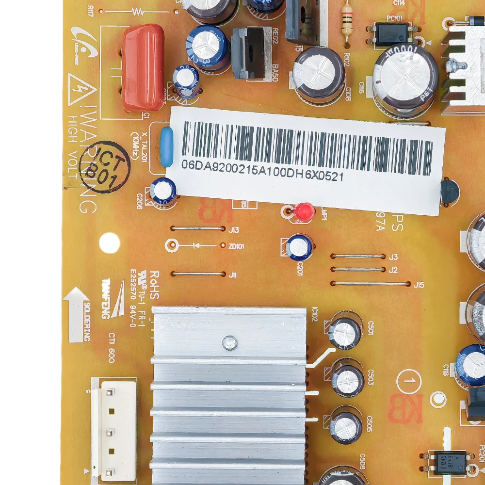 DA92-00215A DA92-00215T 회로 PCB 냉장고 마더 보드 냉동고 부품, 삼성 냉장고 제어 보드에 사용