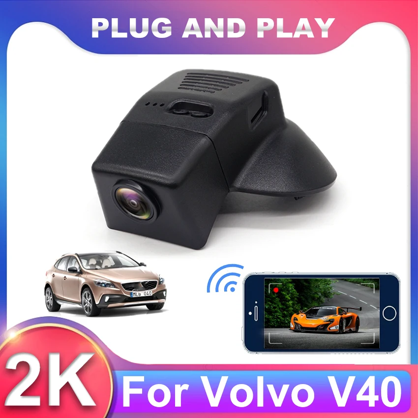 

For Volvo V40 2013-2017 Front and Rear plug and play Dash Cam for Car Camera Recorder Dashcam WIFI Car Dvr Recording Devices