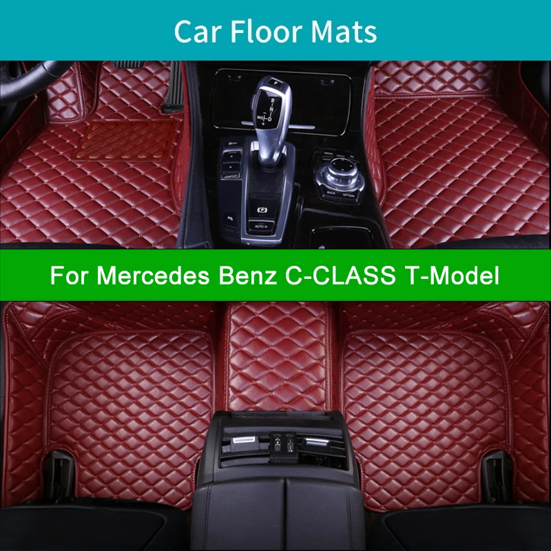 

Автомобильные коврики на заказ для Mercedes Benz C-CLASS T-Model S204 S205 S206 Estate C300, подставки для автомобилей