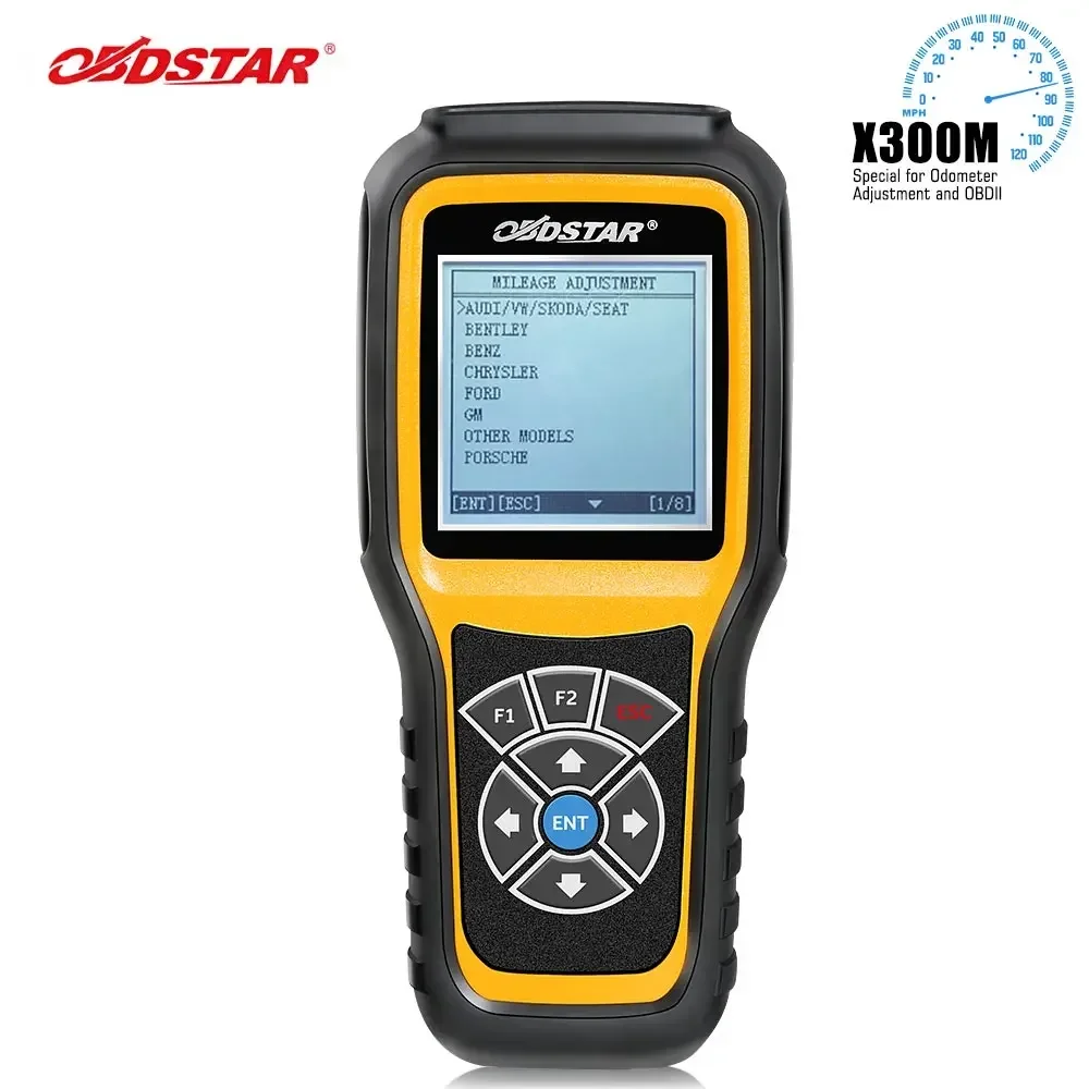 OBDSTAR X300M Special for Cluster Calibration Adjustment Tool and OBDII Support for Mercedes Benz & MQB VAG Reset Mileage