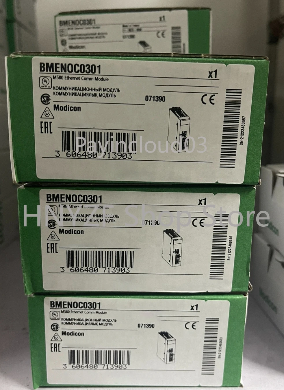 BMENOC0301 for Schneider Ethernet module M580 - 3-port Ethernet communication