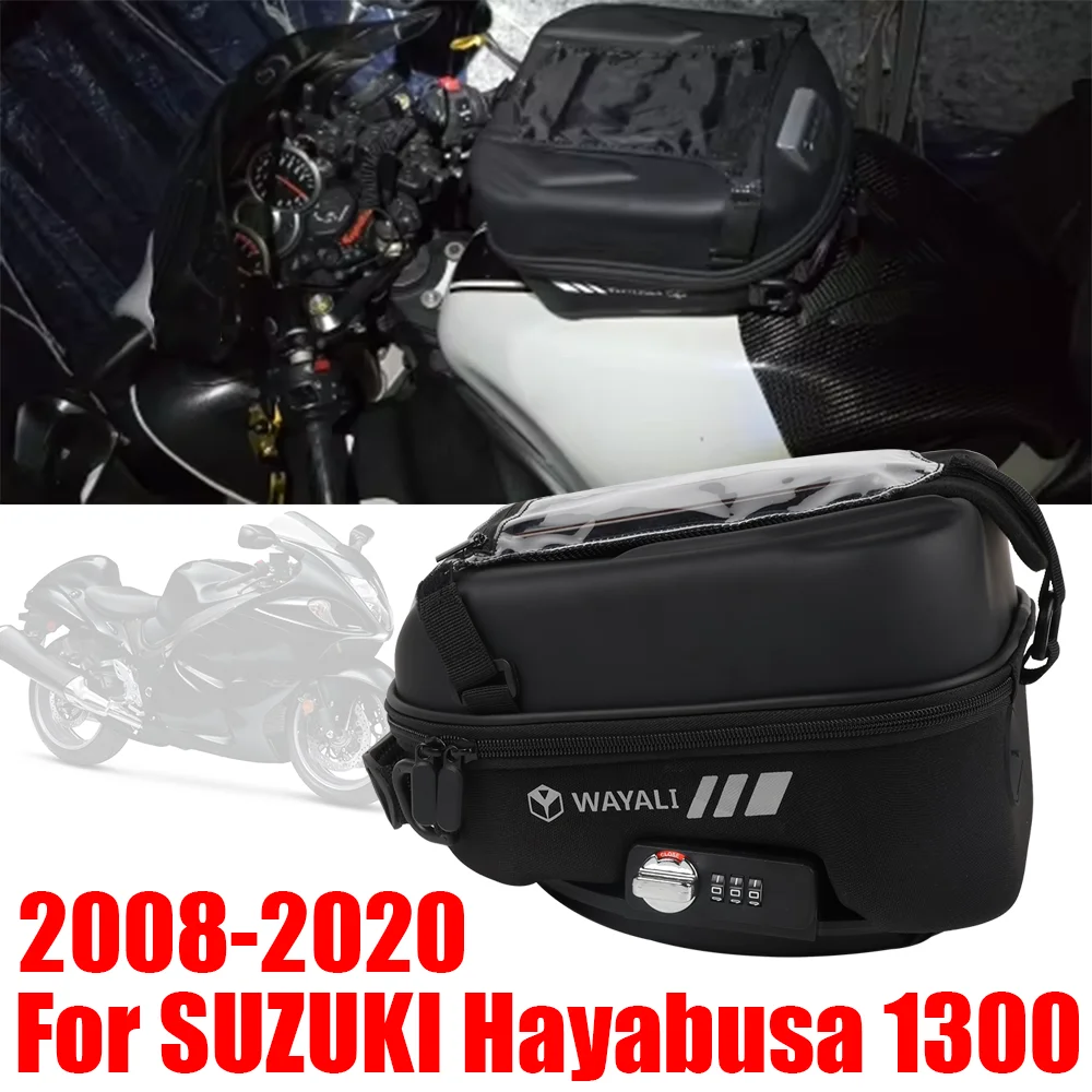 For SUZUKI Hayabusa GSXR GSX 1300 R 1300R R1300 GSXR1300 GSX1300R Accessories Tank Bag Luggage Tanklock Storage Bags Phone Bag