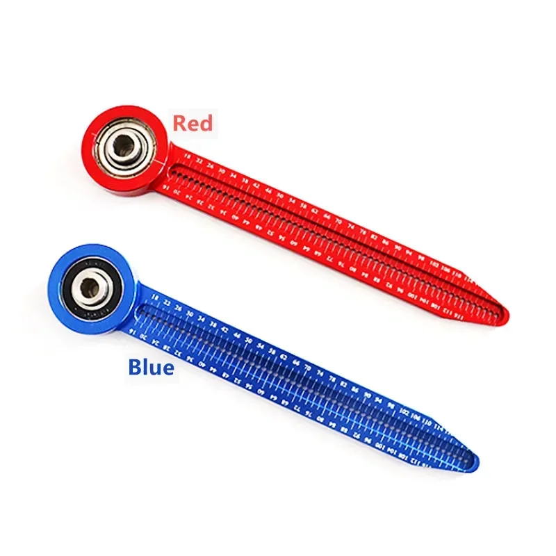 Woodworking MINI Portable Compass - Aluminum Alloy Concentric Shaft Compass, Design/Drawing/Engineering/Decoration Hole Ruler